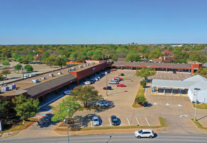 Woods Crossing shopping center photograph