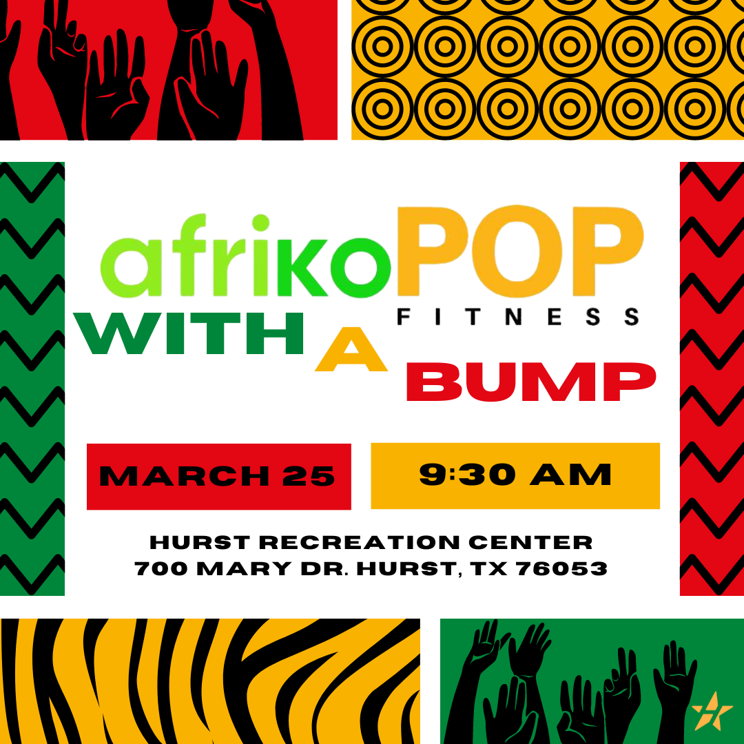 AfrikoPop with a Bump March 25 9:30 AM