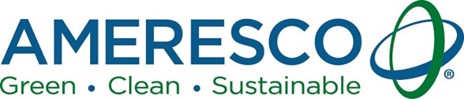 ameresco logo blue and green